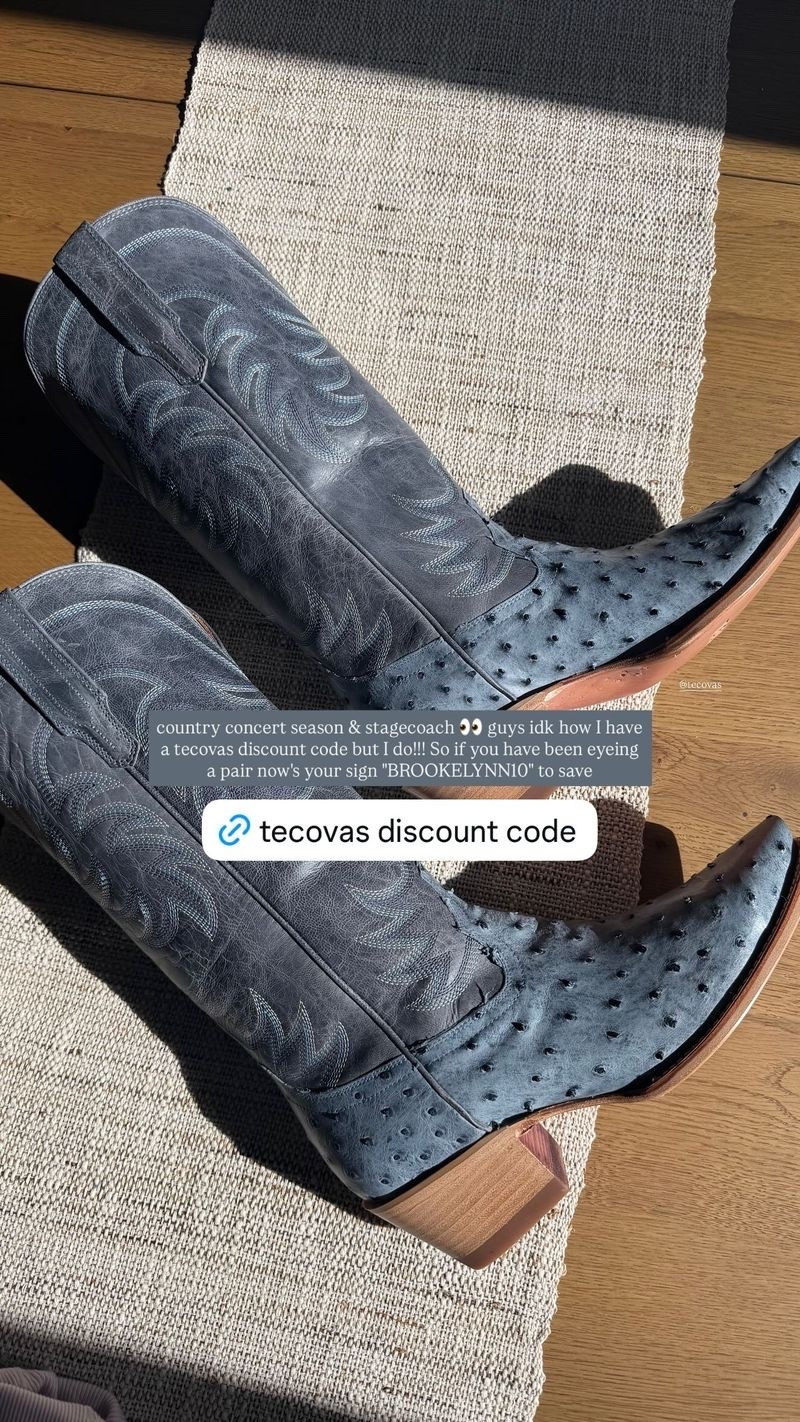 country concert season & stagecoach 👀 BROOKELYNN10 gets you $$ off these gorgeous blue boots!

#LTKootd #LTKSeasonal