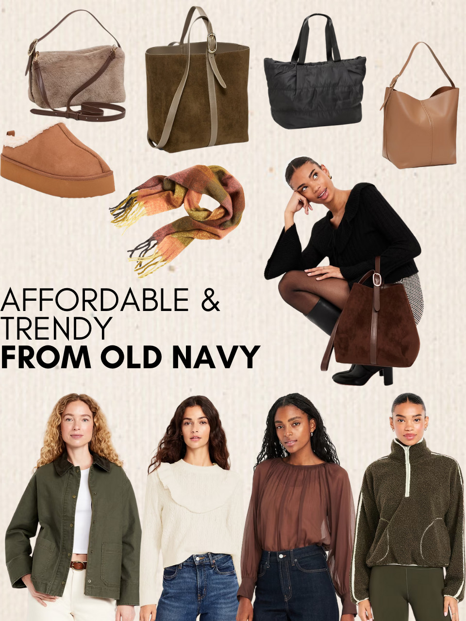 affordable and trendy favorites from old navy 

 #LTKGiftGuide #LTKootd #LTKSaleAlert