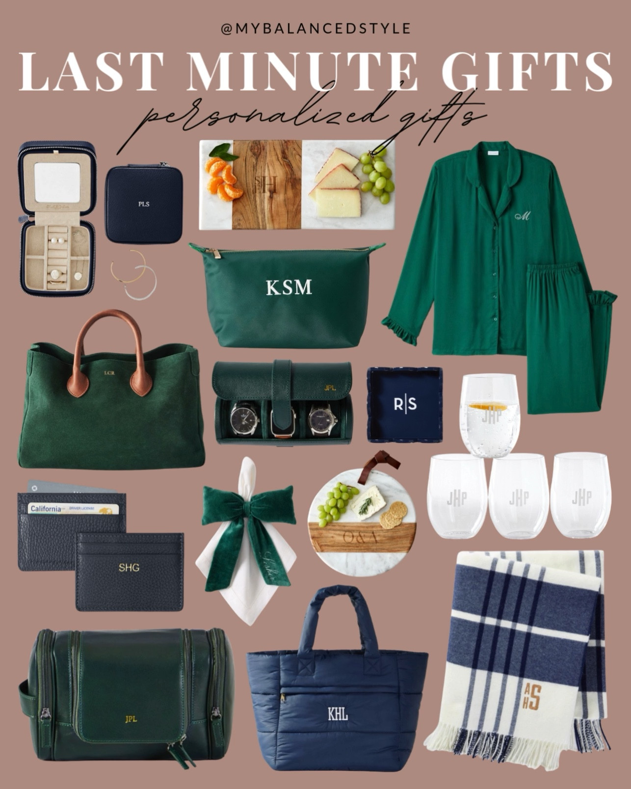 Last minute personalized gifts that will arrive on time

Custom name necklace
Personalized birthstone jewelry
Custom photo mug
Personalized cutting board
Custom calendar
Monogram tote bag
Personalized ornament
Custom phone case
Name bracelet

#LTKHoliday #LTKSaleAlert #LTKGiftGuide