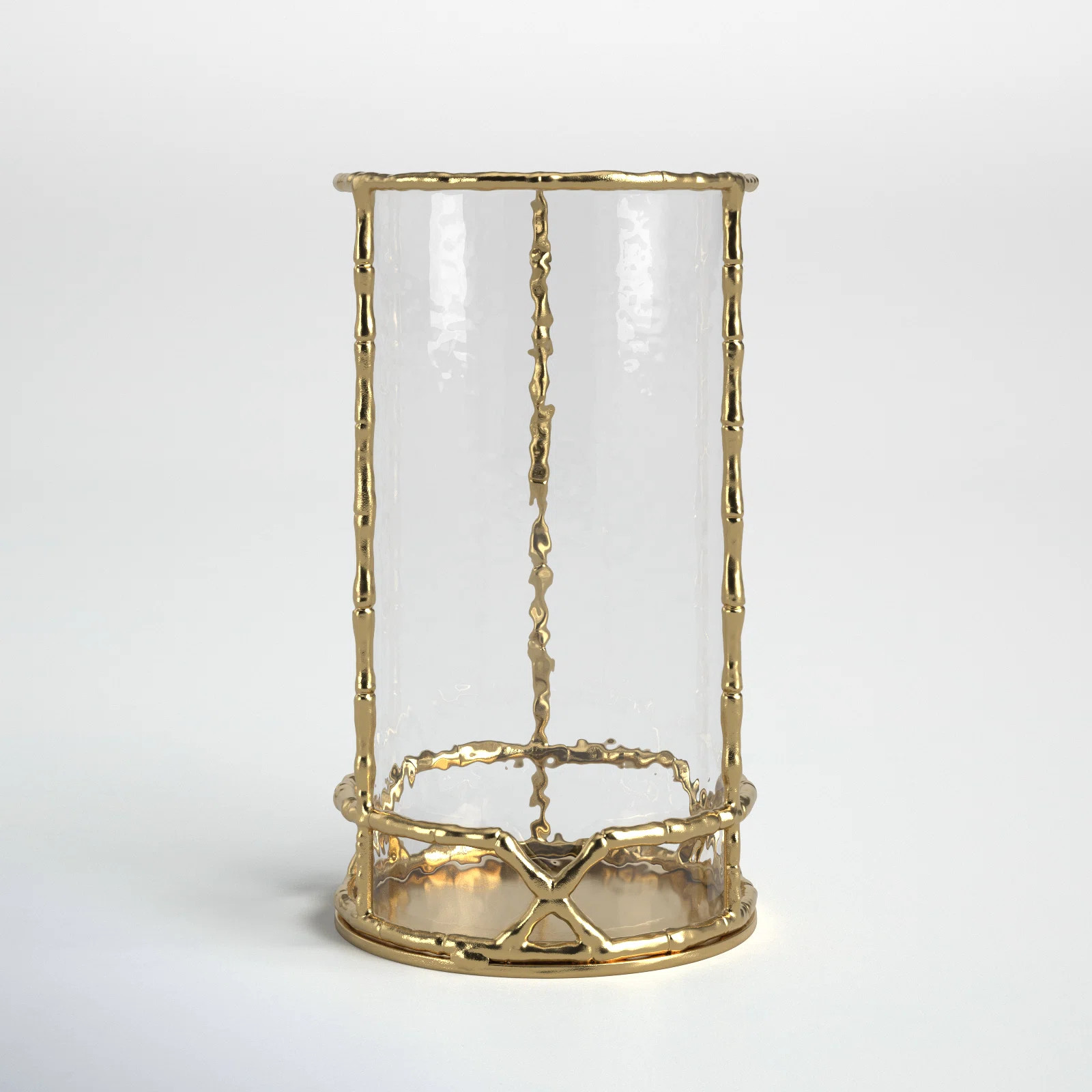 Metal Hurricane Candle Holder | Birch Lane