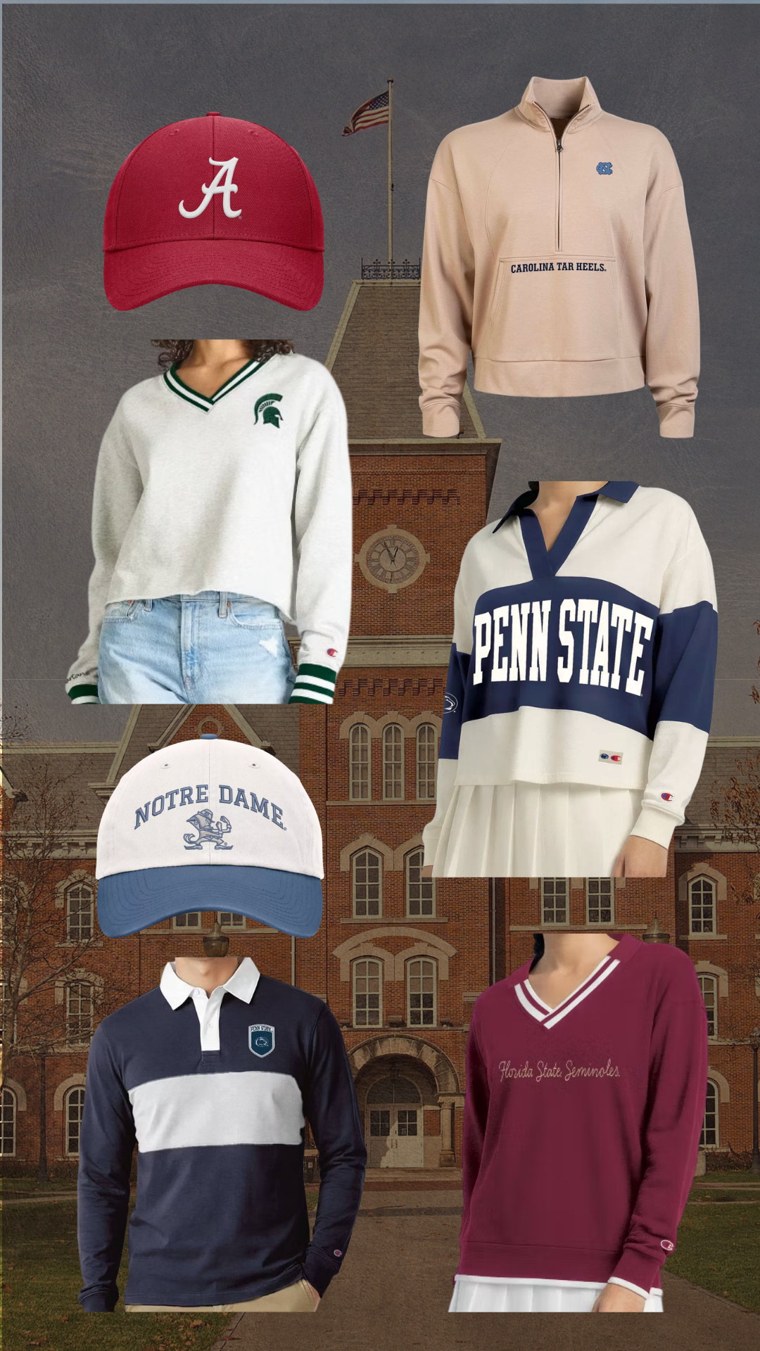 #TargetPartner Not a sports girl, but a collegiate sweatshirt is always a yes in the fall. These finds from the NCAA Fan Shop at @Target are cozy, washed-out, and so easy to throw on. My favorites are linked. 

 #LTKSeasonal