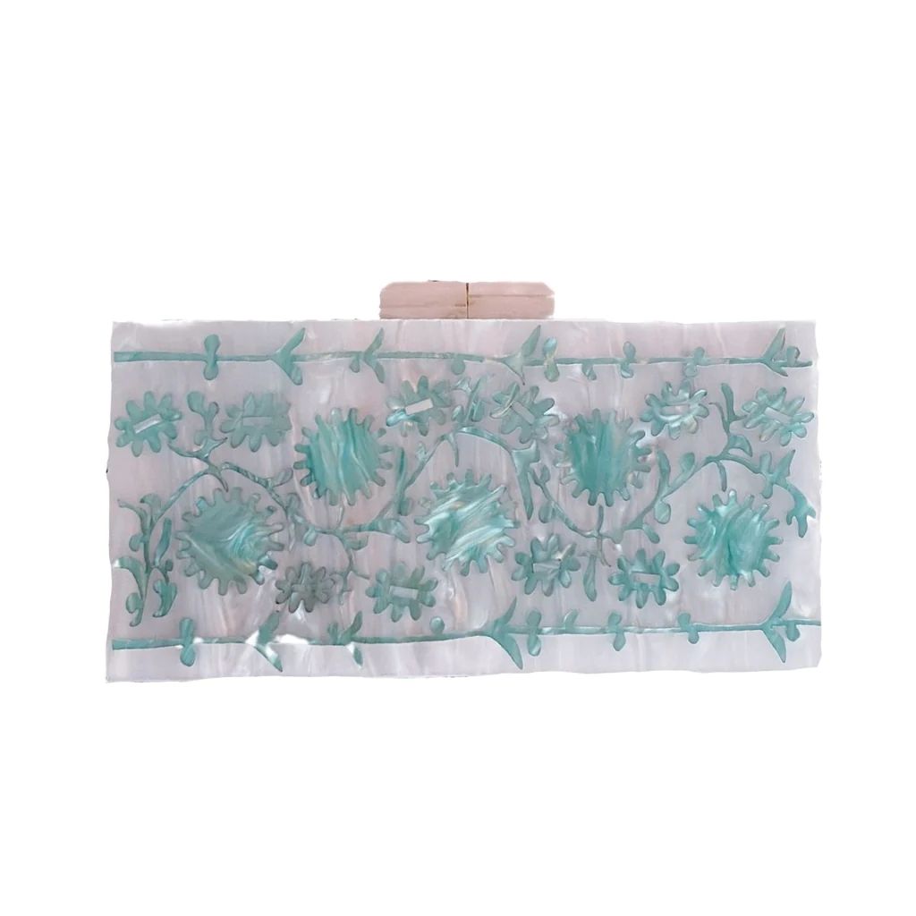 ASHA Turquoise Clutch | Paloma & Co.