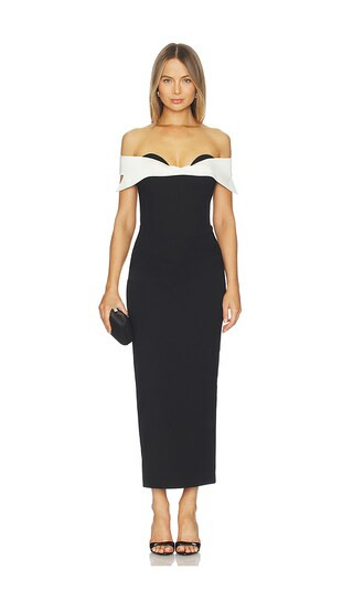 Jacqueline Dress in Dark Matter | Revolve Clothing (Global)