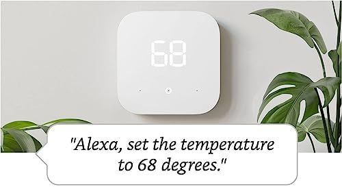 Amazon Smart Thermostat – ENERGY STAR certified, DIY install, Works with Alexa – C-wire requi... | Amazon (US)