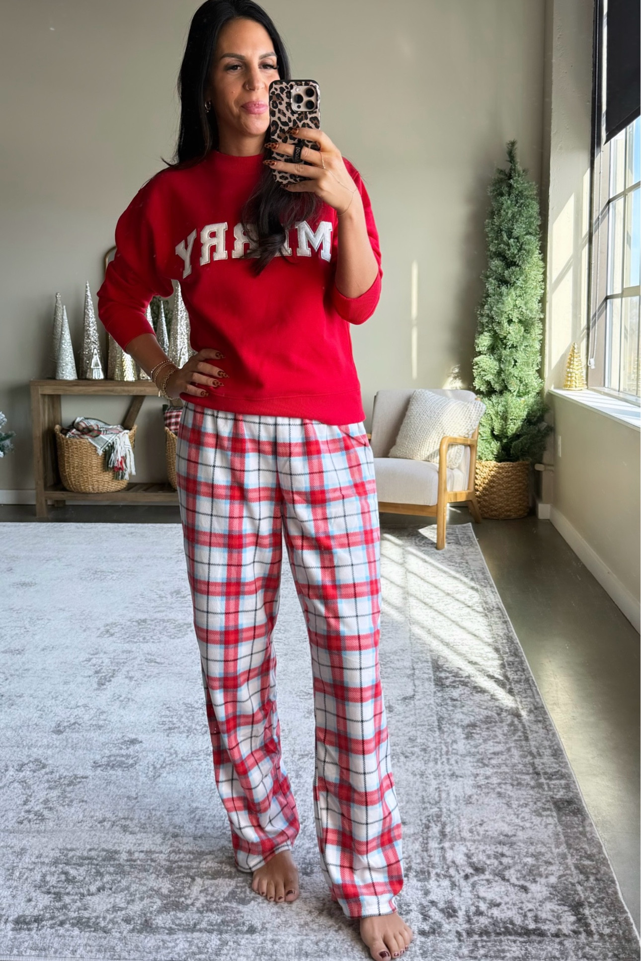 Target pajamas are my favorite and only on sale today! 30% off 
Wearing a small top and medium bottoms 

#LTKSaleAlert #LTKU #LTKFindsUnder50