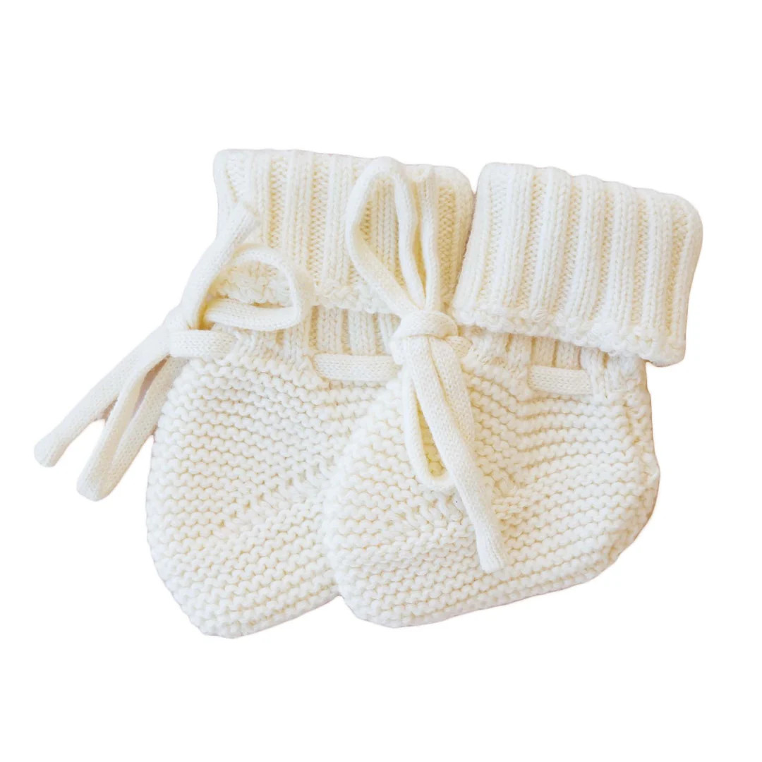 Knit Baby Booties | Caden Lane