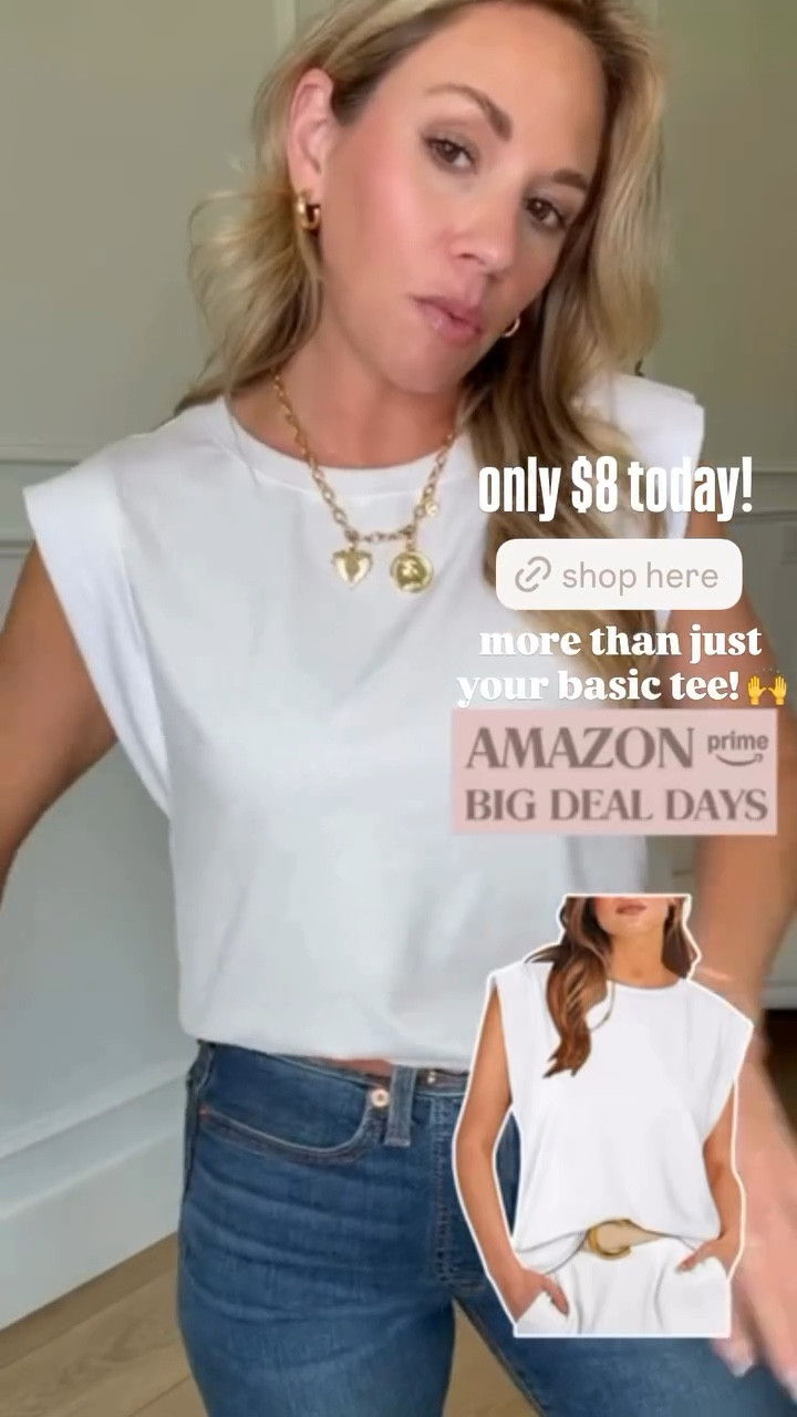 more than just your basic tee! only $8 today! Amazon prime big deal days

#LTKStyleTip #LTKSaleAlert