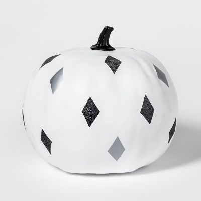 Painted Diamonds Halloween Pumpkin Medium Cream - Hyde & EEK! Boutique™ | Target