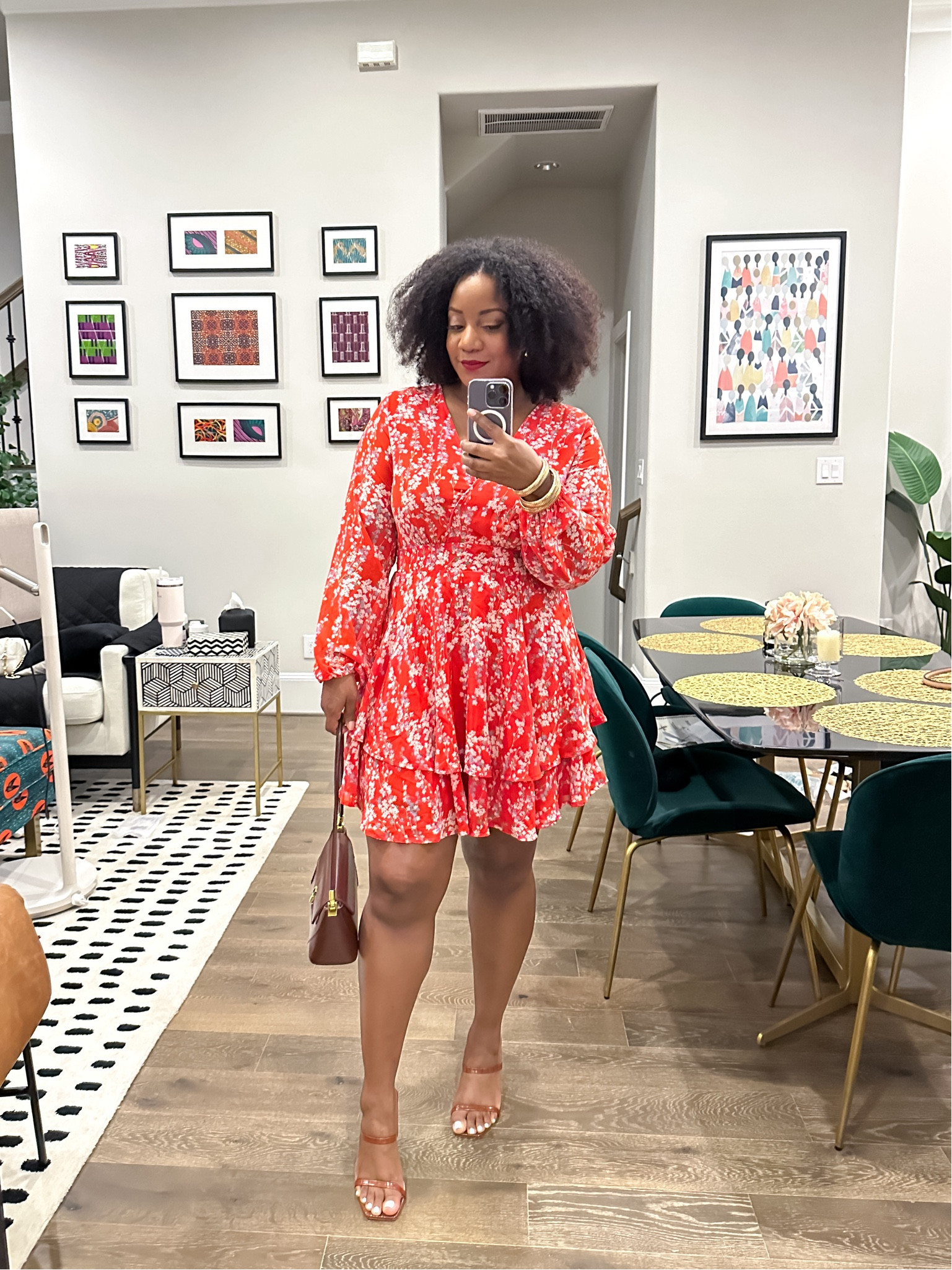 Last nights #OOTN for dinner. I sized up in this dress (XL) because I thought the L was a bit snug but you may have a different experience. I secured the top with fashion tape for more coverage.

Dress with sleeves // casual dress // date night dress // dinner dress // outfit ideas // Amazon find // Amazon dress // Amazon outfit idea

#LTKMidsize #LTKFindsUnder50 #LTKSeasonal