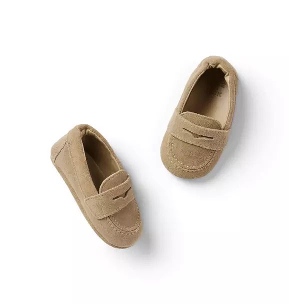 Baby Suede Penny Loafer | Janie and Jack