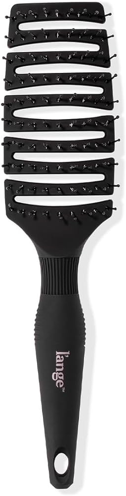 L'ANGE HAIR Siena Flexi Curved Vented Hair Brush | Detangle Brush with Nylon Bristles | Best Brush f | Amazon (US)