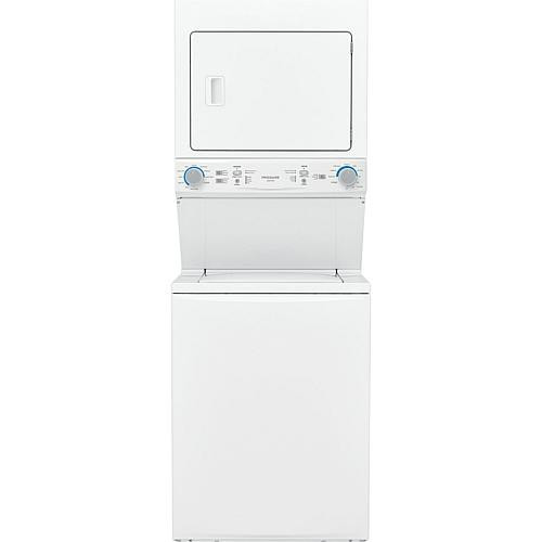 Frigidaire 3.9-Cu. Ft. Washer and 5.6-Cu. Ft. Dryer Stacked Laundry Center | HSN