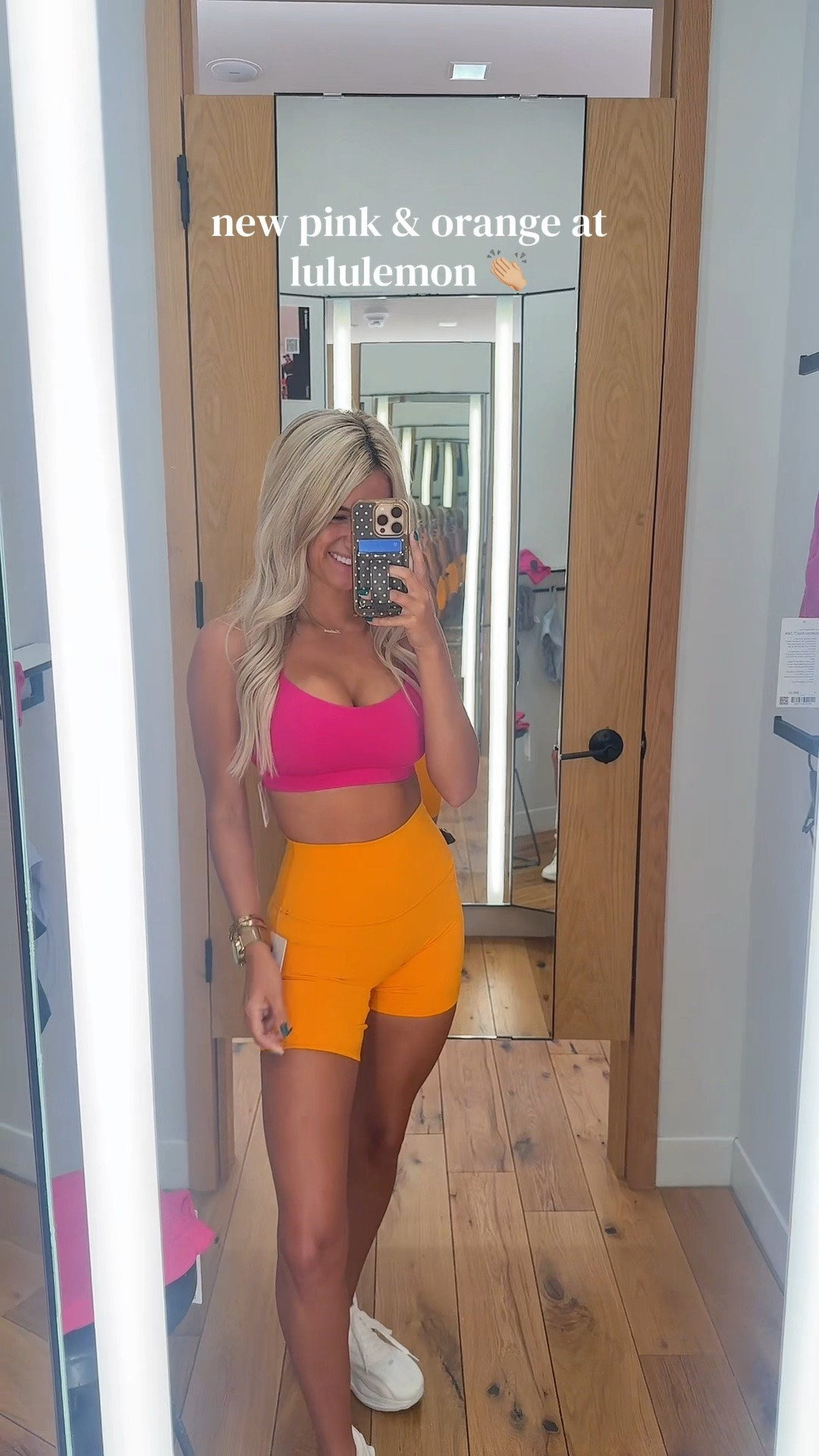 Cannot get over the pink & orange combo 😍 @lululemon 

#lululemon #lululemoncreator #newarrivals #lululemonhaul #activewear

#LTKActive #LTKU #LTKPetite