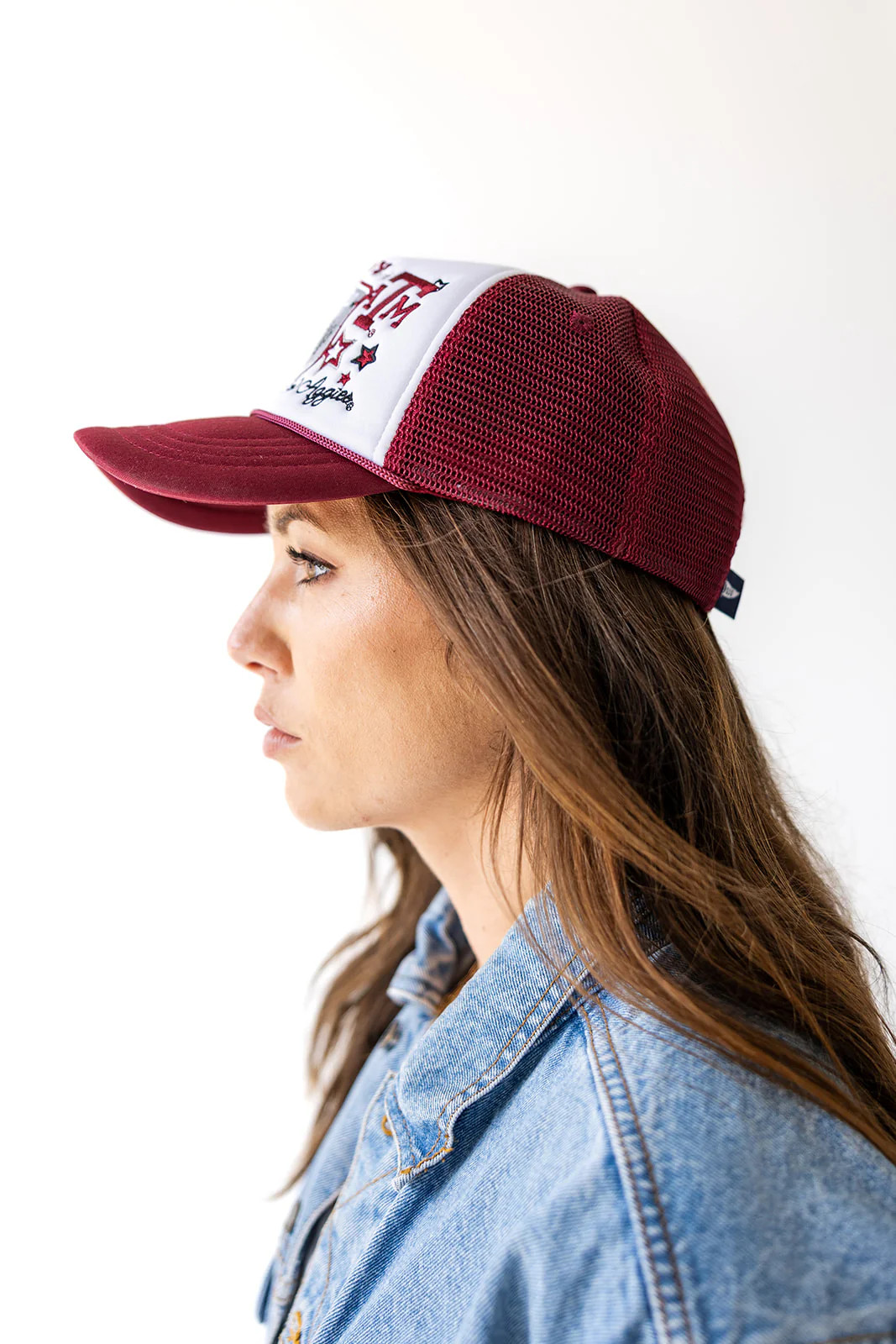Texas A&M Layer Patch Foam Trucker Hat | Gameday Social