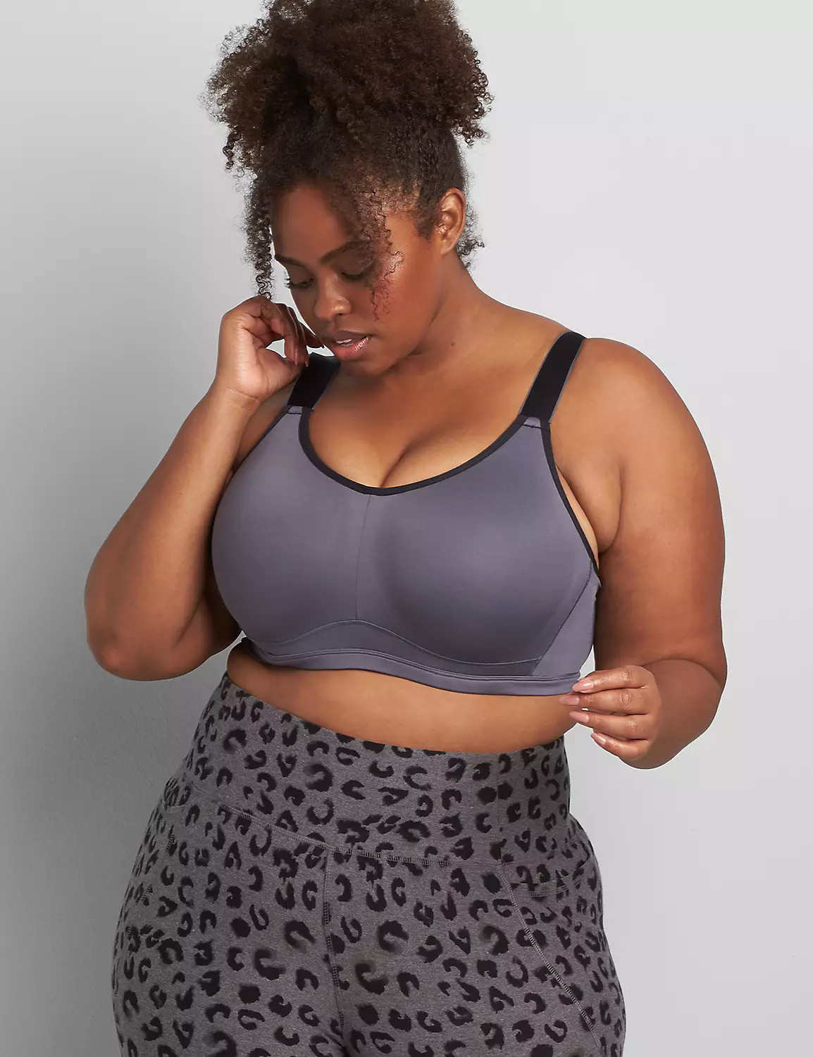 LIVI High-Impact Wicking Underwire Sport Bra - Adjustable Straps | LaneBryant | Lane Bryant (US)