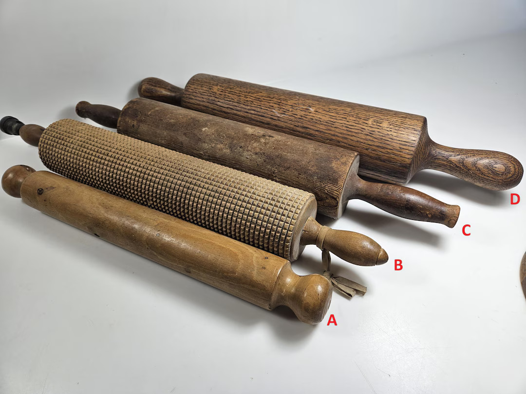 Choose Your Antique Rolling Pin, 4 Choices - Etsy | Etsy (US)