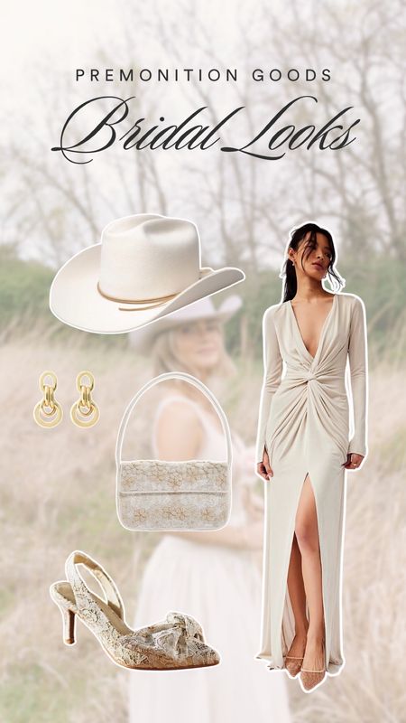 Bridal looks using the new Premonition hat! White dress, wedding outfit, spring outfit, cowboy hat, country concert outfit

#LTKstyletip #LTKwedding #LTKFestival