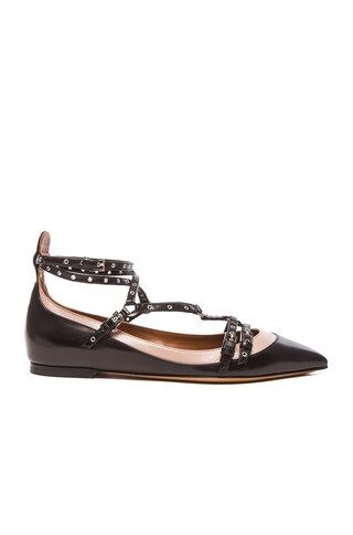 Love Latch Leather Flats | FWRD 