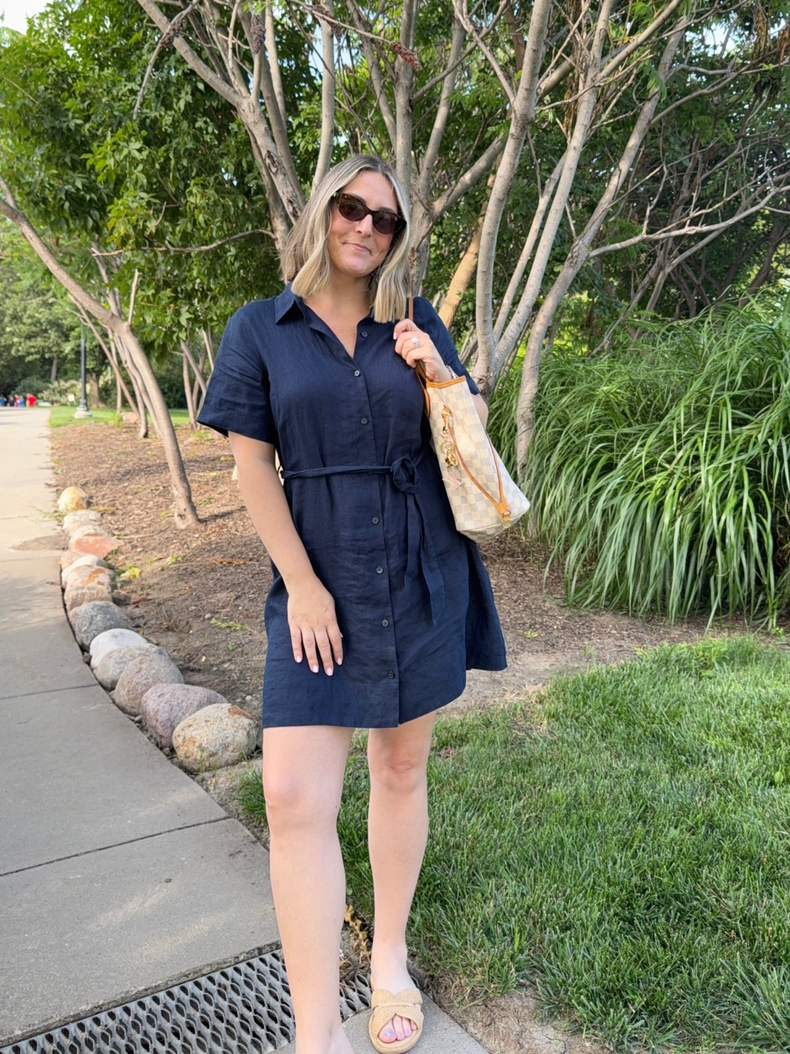 My office outfit of the day is this linen dress from @Aritzia 😍 it's so good, on sale and I'm in my TTS medium! 

Summer dresses, linen dresses, summer outfits, Aritzia outfits, Aritzia dress

#LTKootd #LTKSaleAlert #LTKWorkwear