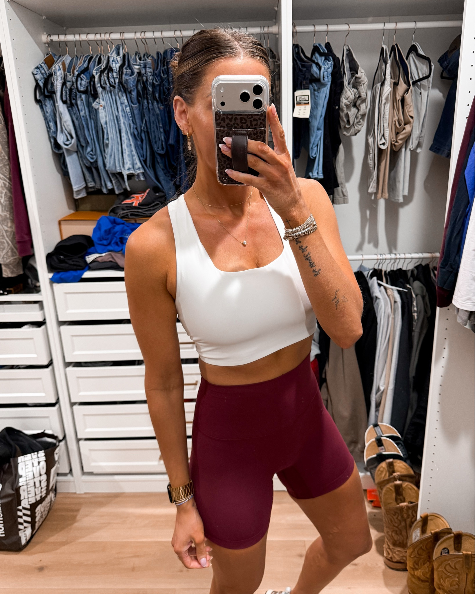 Sports bra-medium
Biker shorts-4
Sneakers-tts

#LTKfitness #LTKActive #LTKshoecrush