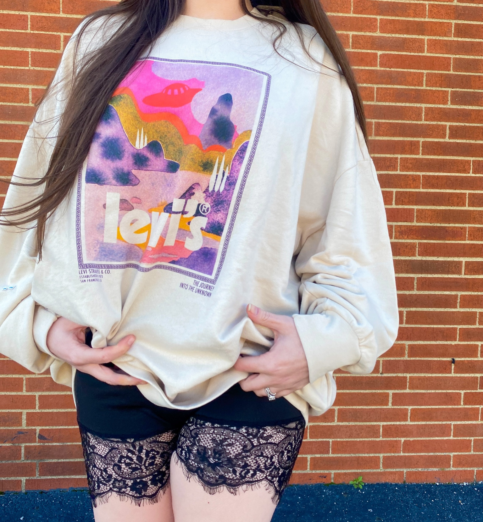 My new favorite sweatshirt 💜

#LTKfit #LTKFind #LTKsalealert