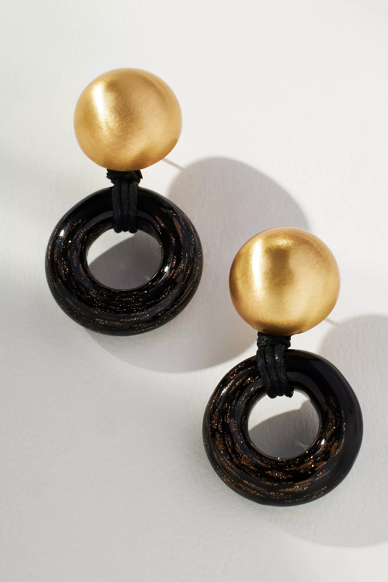 Resin Circle Drop Earrings | Anthropologie (US)
