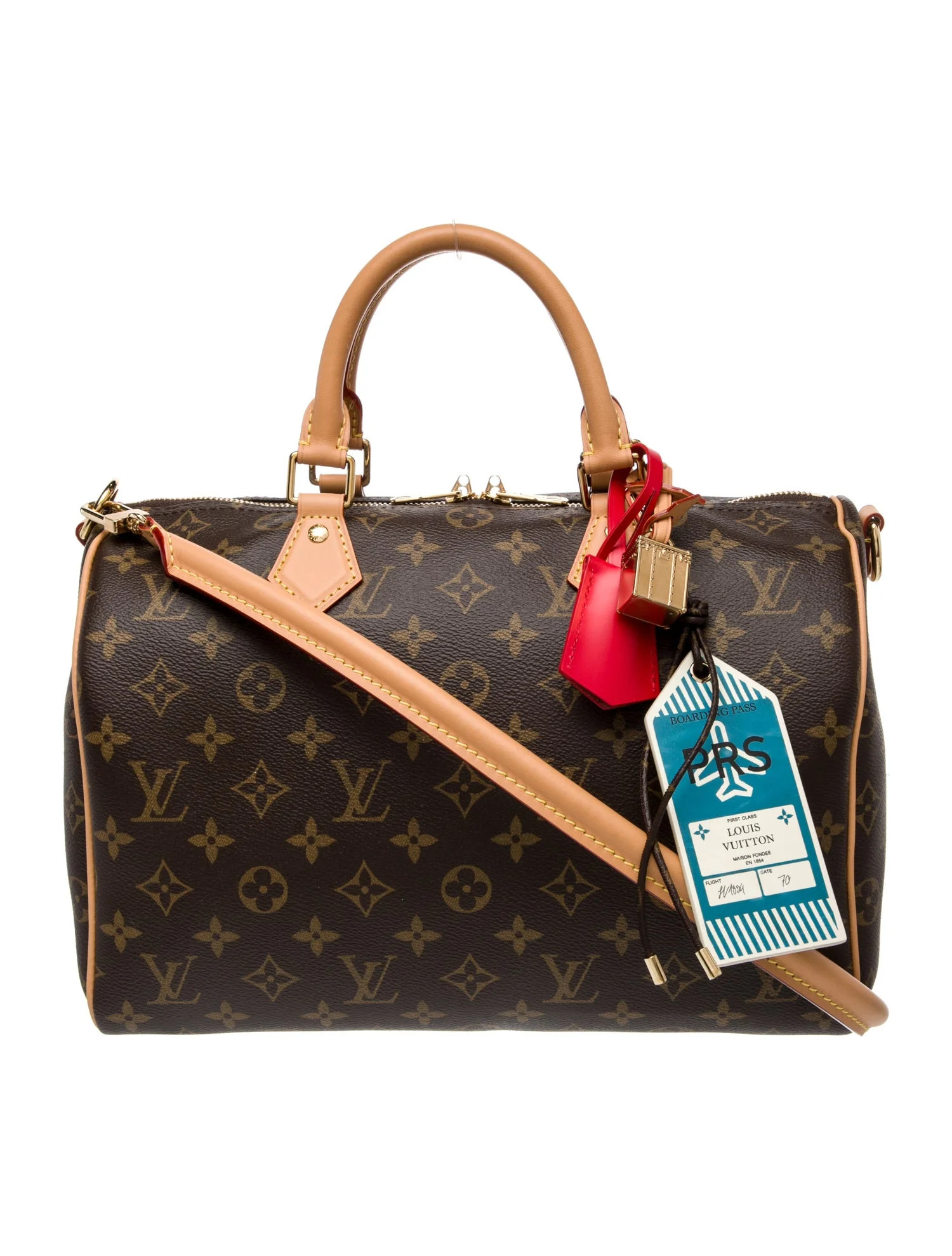 LV Monogram Speedy Soft Crafty 30 | The RealReal