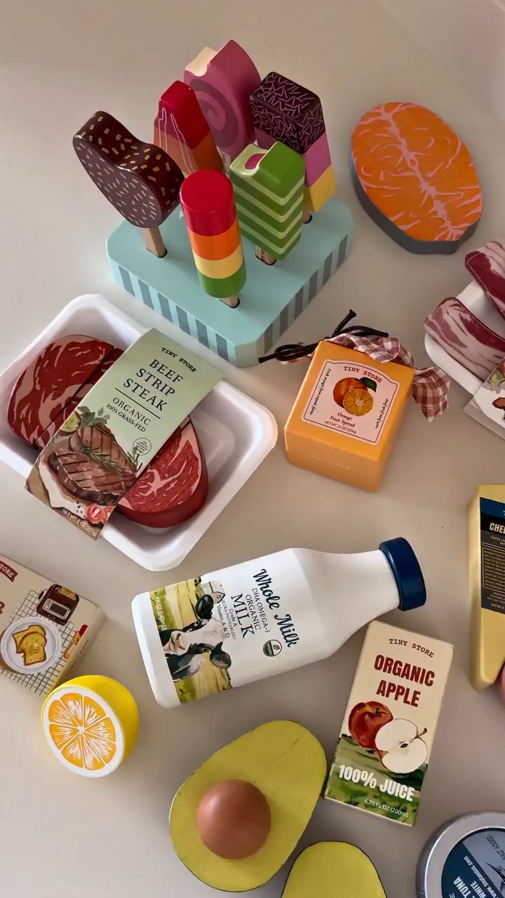 I can’t get over how cute and realistic this wooden play food is. Such a fun addition to any toddler play kitchen or pretend grocery setup and it would make the sweetest gift, too! 🥑🥩🥕🔗 


Amazon toddler finds, wooden play food, realistic play food, toddler toys, play kitchen, pretend play, Montessori toys

#amazonfinds #toddlertoys #playkitchen #pretendplay #montessori

#LTKKids #LTKSaleAlert #LTKHome