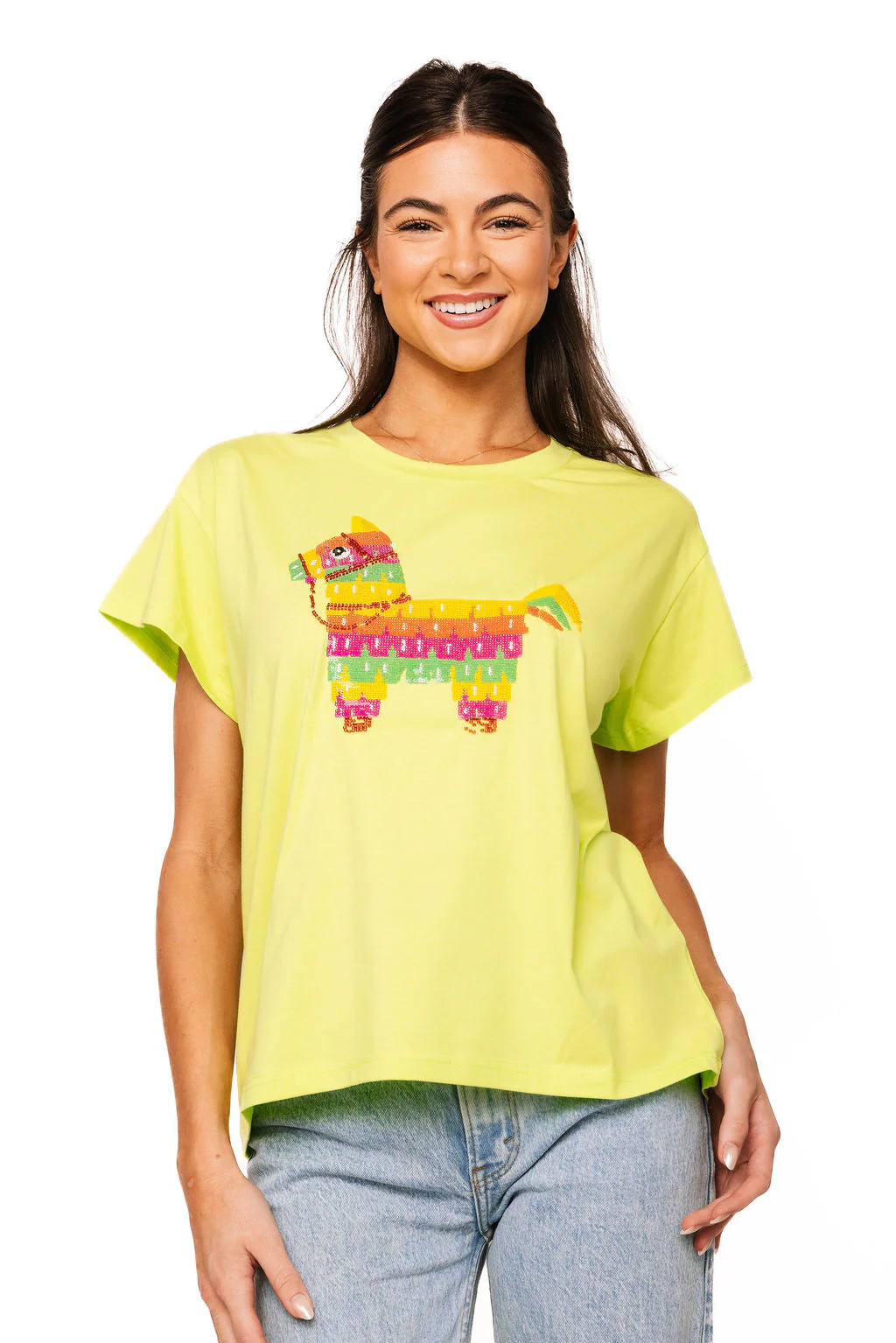 Green Piñata Tee | Queen of Sparkles