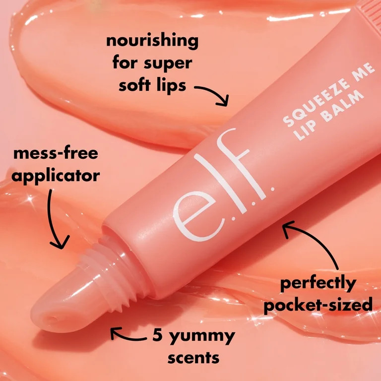 e.l.f. Squeeze Me Lip Balm, Vanilla Frosting, 0.21oz | Walmart (US)