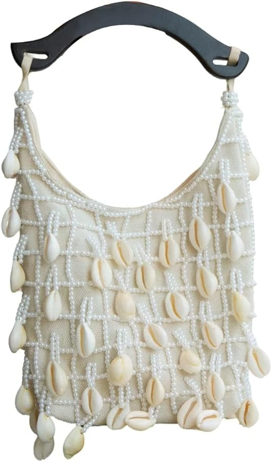 Luxury Arch Handle Pearl Shell Bag For Women Perfect For Travel Dinner Banquet Matches Daily Wear... | Amazon (US)