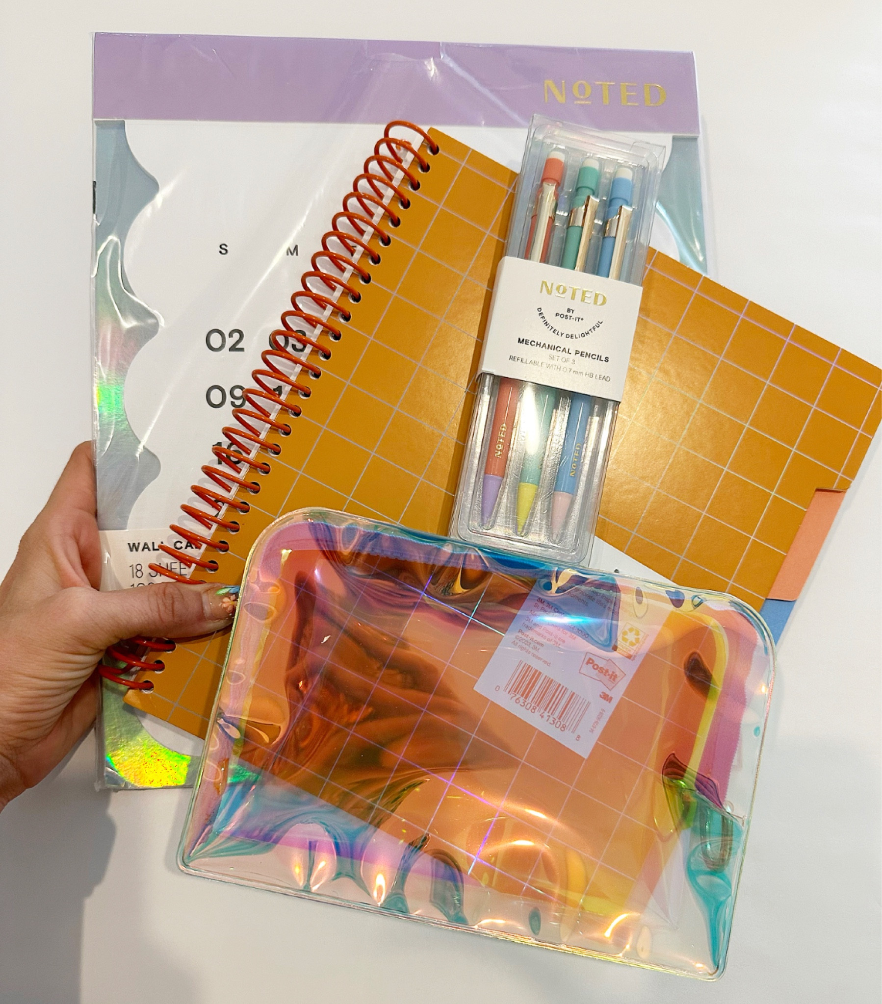 Back to school goodies! #notedbypostit #planner #schoolsupplies #target #targetpartner