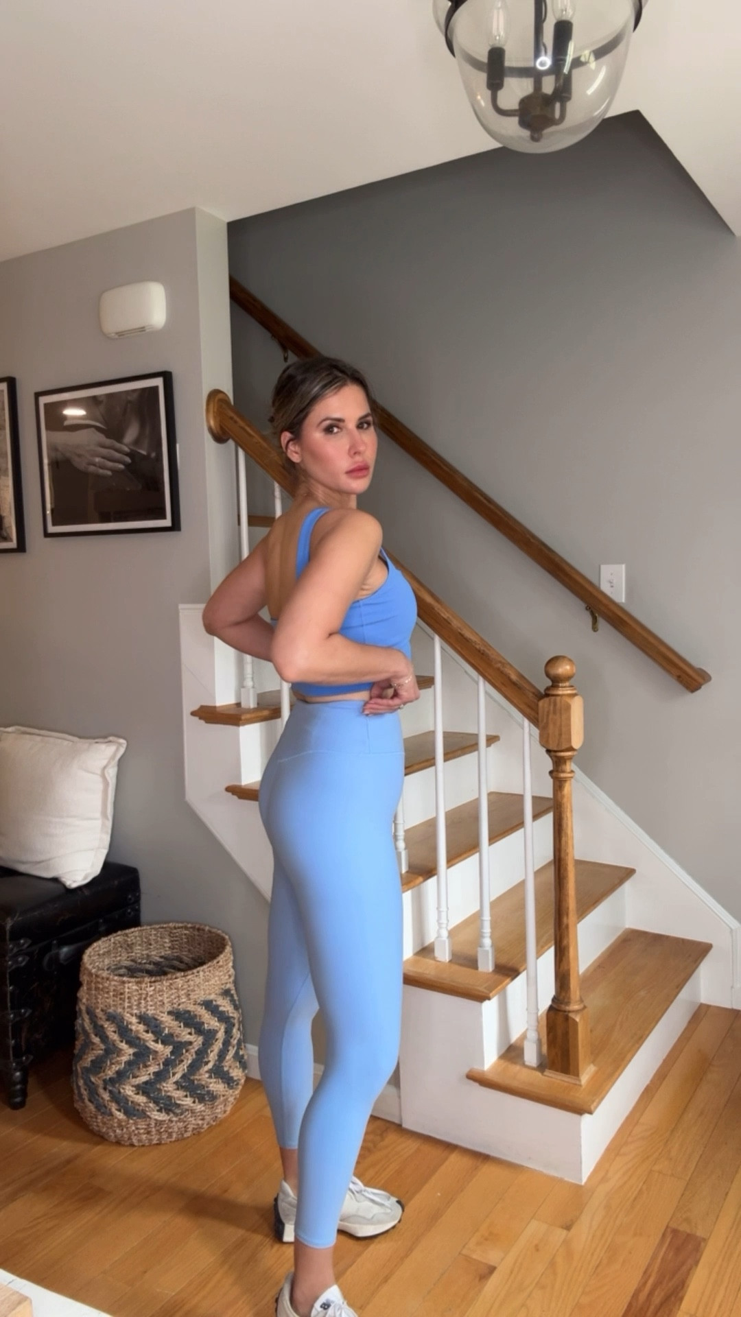 Spanx blues for spring!
The best active wear in the hottest blue color for spring and summer 
New French rib half zip in navy 
Cropped white tee 
7/8 leggings 
New Balance sneakers 
Sports bra 
Perfect Mother’s Day gift 

#LTKActive #LTKfitnessgoals #LTKMothersDay
