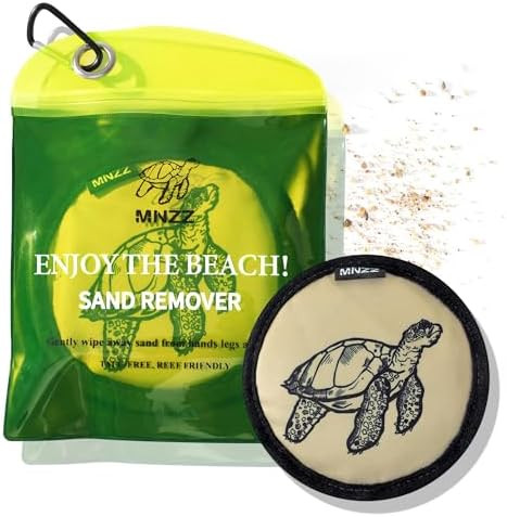 Beach Sand Remover Sand Eraser Wipe Mitt Family Women 2026 Summer Gift Beach Towels Vacation Esse... | Amazon (US)