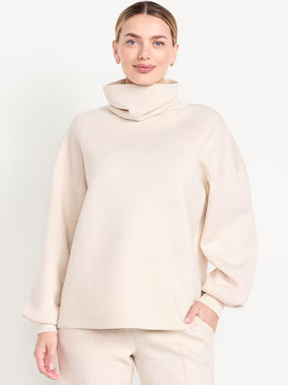 Bounce Fleece Funnel Neck Tunic | Old Navy (US)