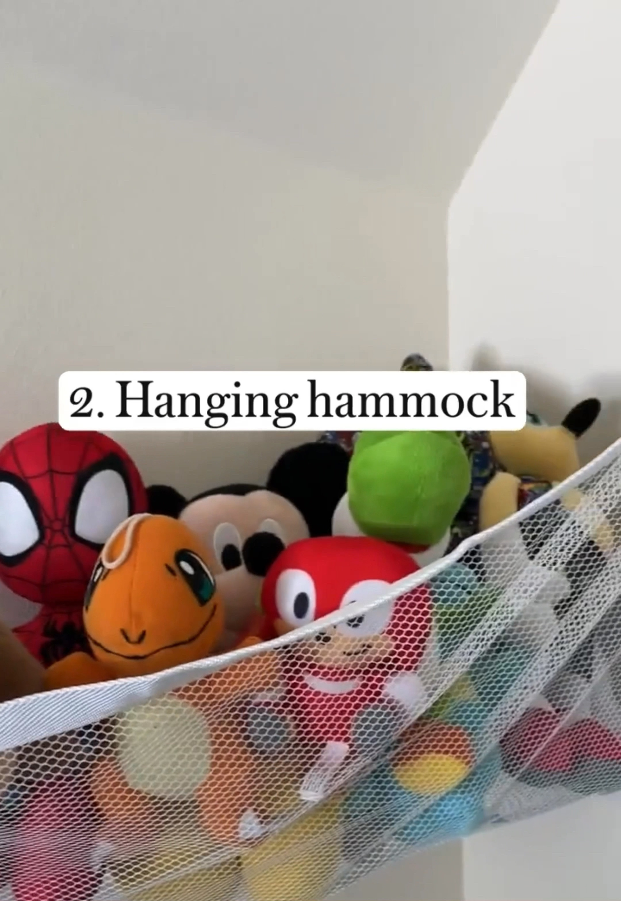 3 ways  to store stuffies 🧸

Kids room| nursery room | storage ideas 