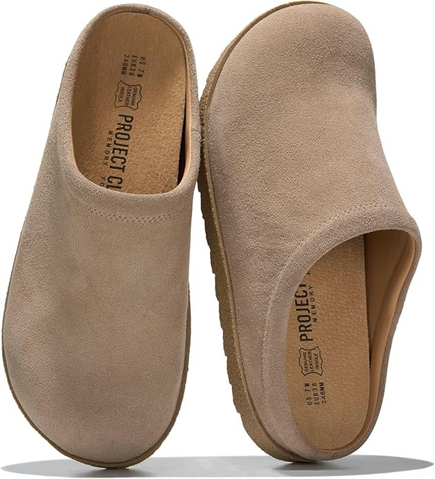 Project Cloud 100% Genuine Leather Clogs for Women & Womens Mules | Amazon (US)