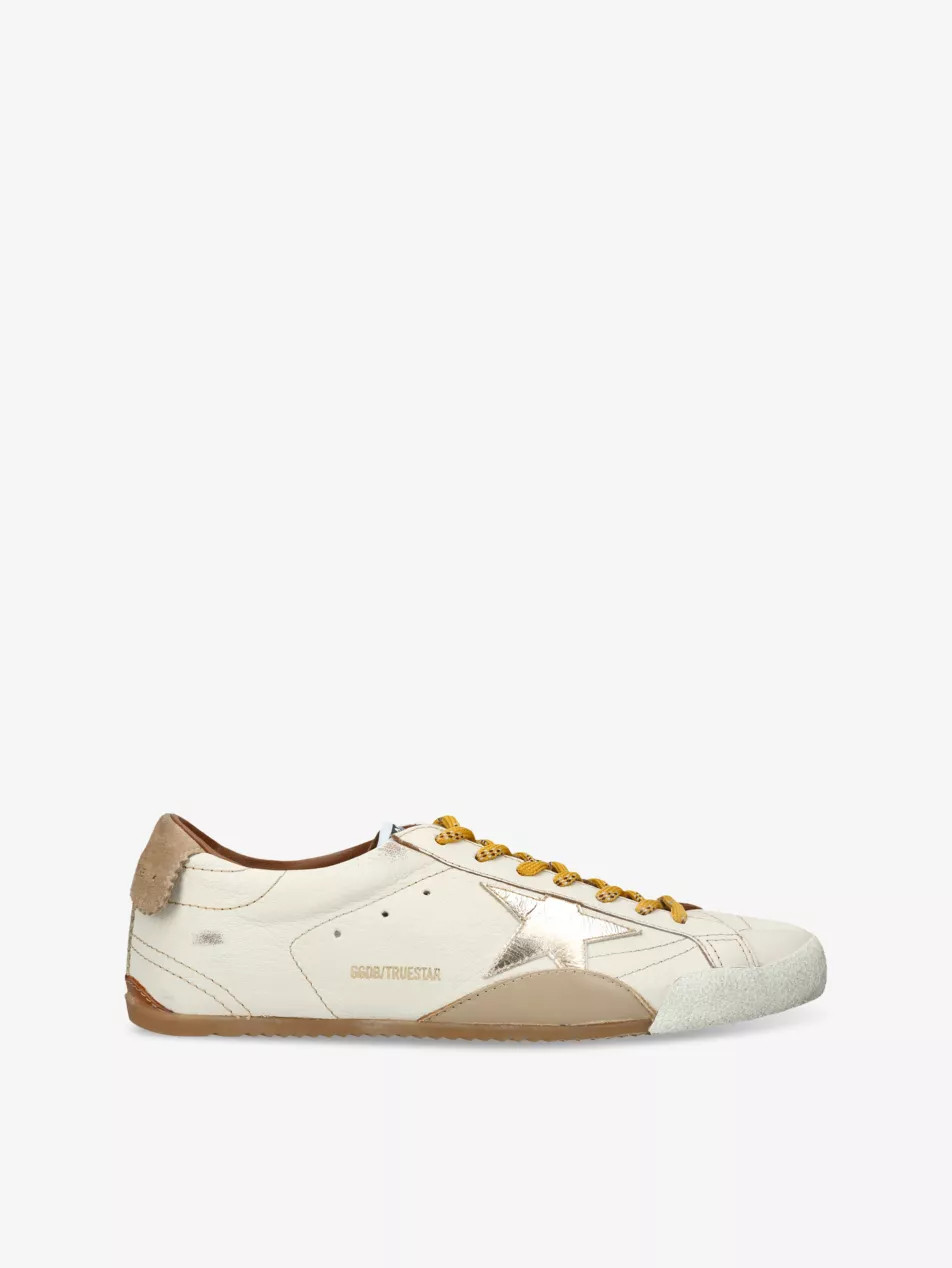 True-Star Leather Low-Top Trainers | Selfridges