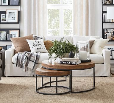 York Slope Arm Slipcovered Sofa | Pottery Barn (US)