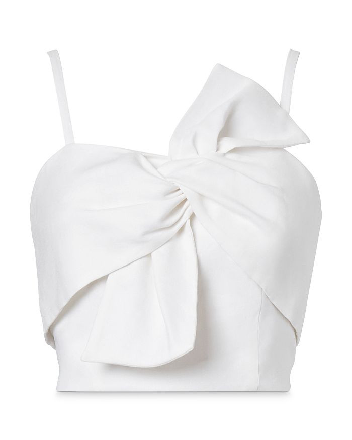 Bree Bow Crop Top | Bloomingdale's (US)