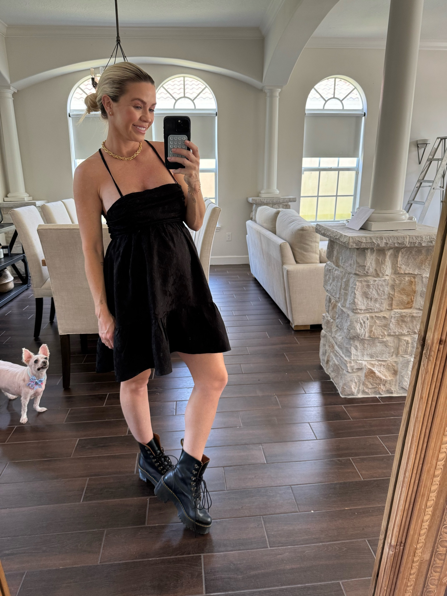 Cute black babydoll dress (not maternity just sized up ) jessbloom25 gets 25% off site

#LTKSaleAlert #LTKStyleTip #LTKBump
