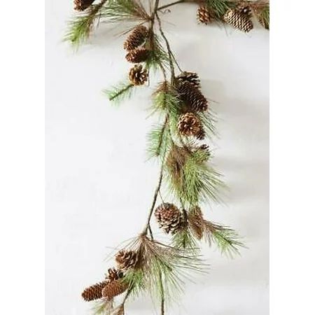 1PK Artificial Outdoor Fake Ming Pine and Cone Garland - 45 | Walmart (US)