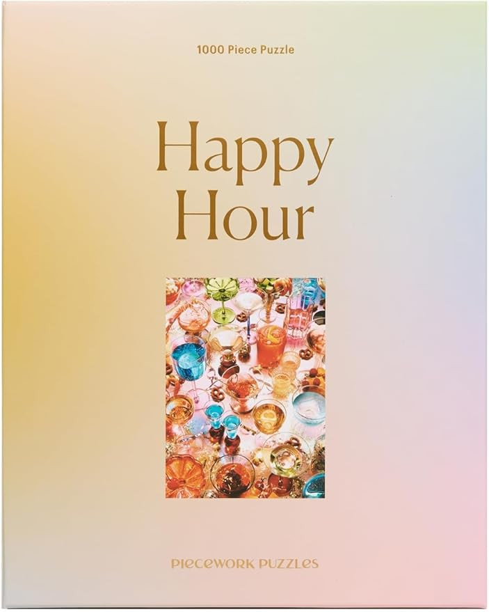 Piecework Puzzles Women's Happy Hour Puzzle | Amazon (US)