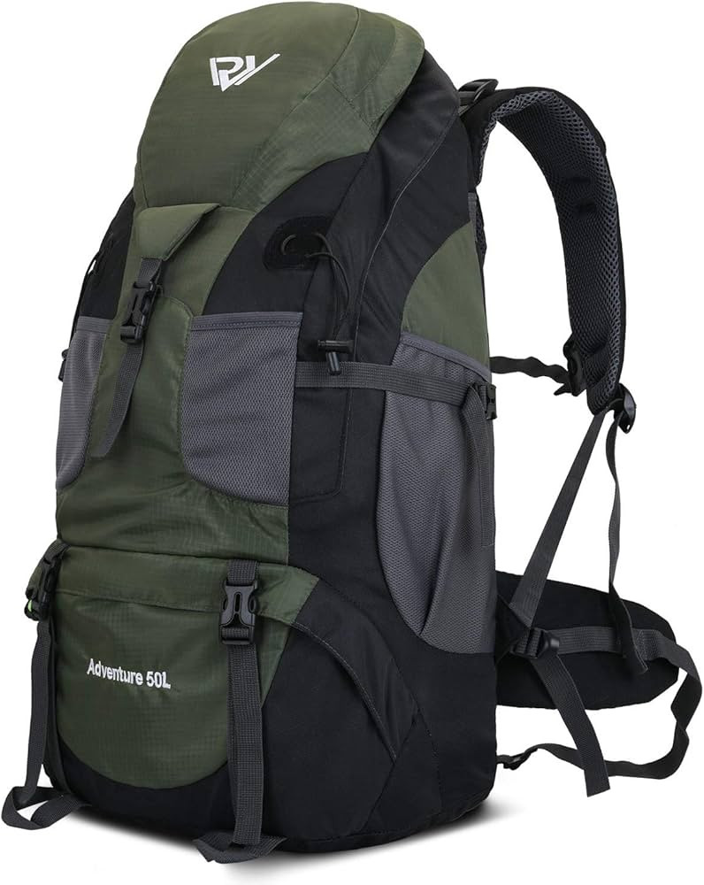 Hiking Backpack, 50l Camping Lightweight Bag for Outdoor | Amazon (US)