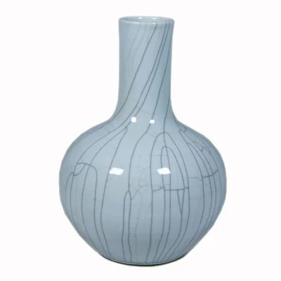 Celadon 21" Indoor / Outdoor Porcelain Table Vase | Perigold