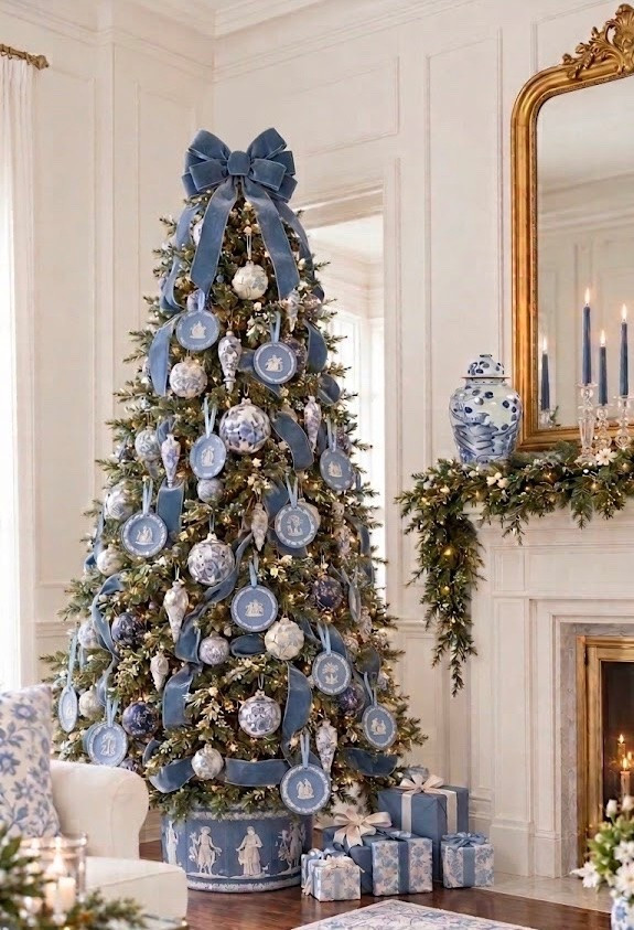 Love the idea of adding small plates to the Christmas tree as well!

#LTKHome #LTKdayinmylife #LTKgrwm