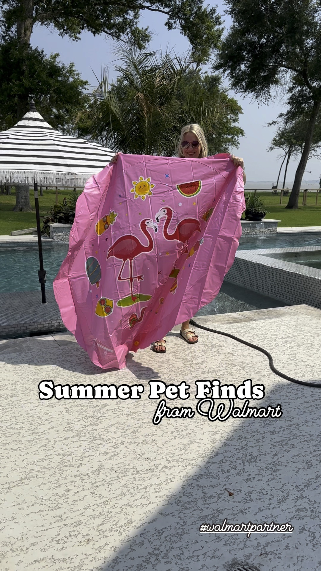 Loving all these Summer Pet Finds on Walmart. 🌴🐶 #walmartpartner @walmart #walmartpet 

#LTKVideo #LTKFamily #LTKSeasonal