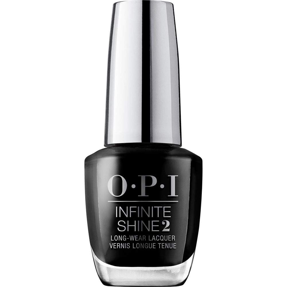 OPI Infinite Shine 2 Long-Wear Lacquer, Black Onyx, Black Long-Lasting Nail Polish, 0.5 fl oz | Amazon (US)