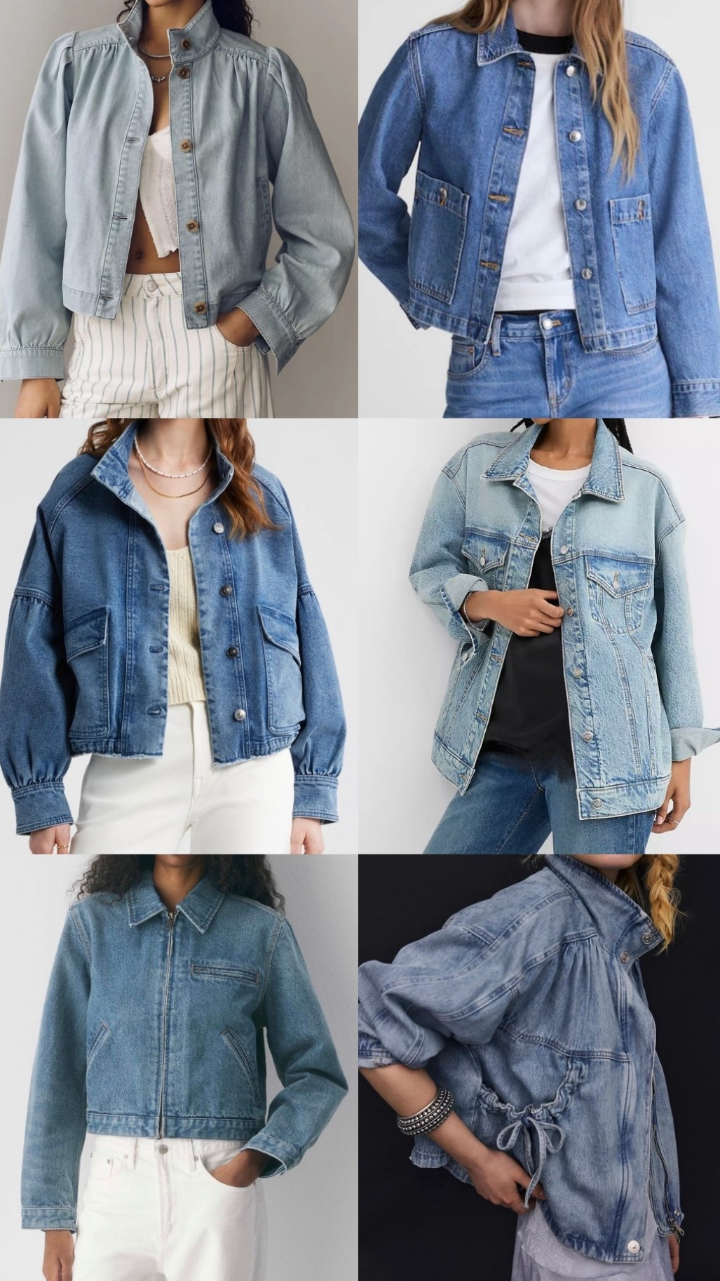 Denim jackets for Spring. Spring layering. Denim jackets. 

#LTKOver40 #LTKSeasonal