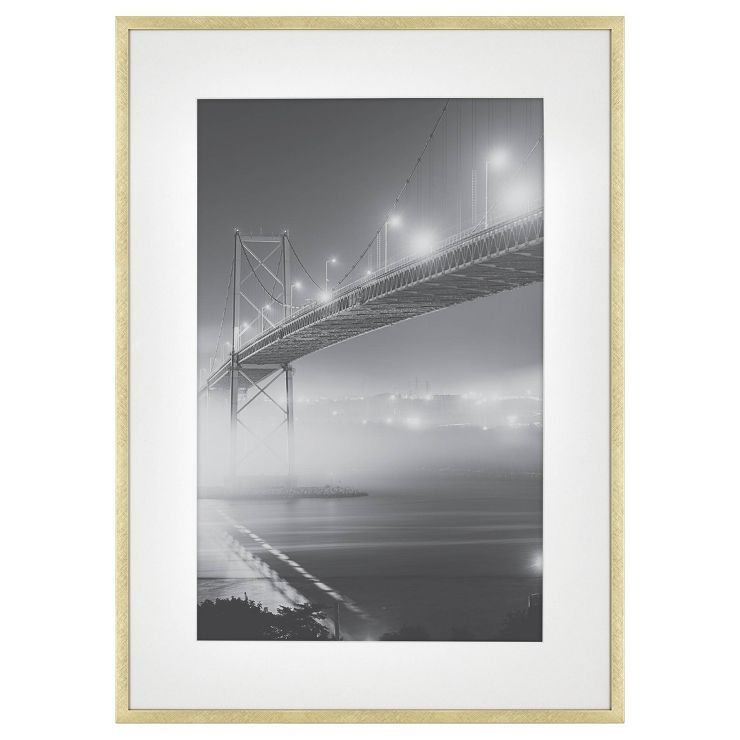 Thin Metal Matted Gallery Frame Gold - Project 62™ | Target